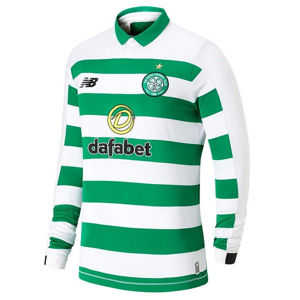 Camiseta Celtic Replica Primera Ropa ML 2019/20 Verde